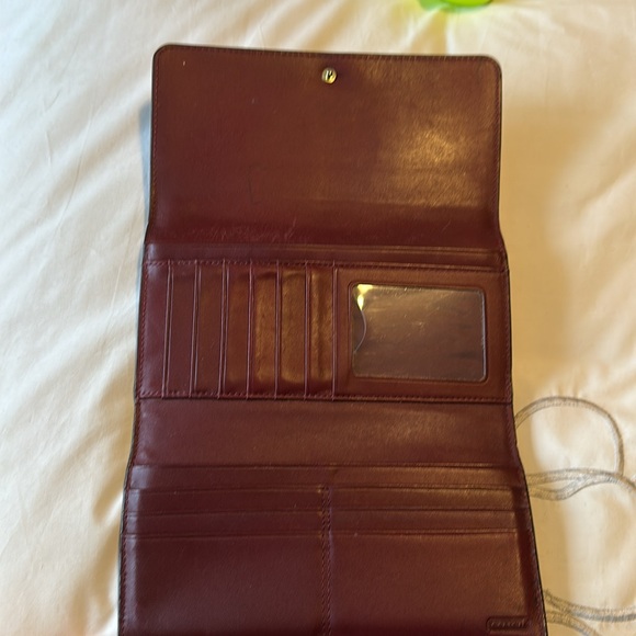Coach full sized wallet - Picture 2 of 11